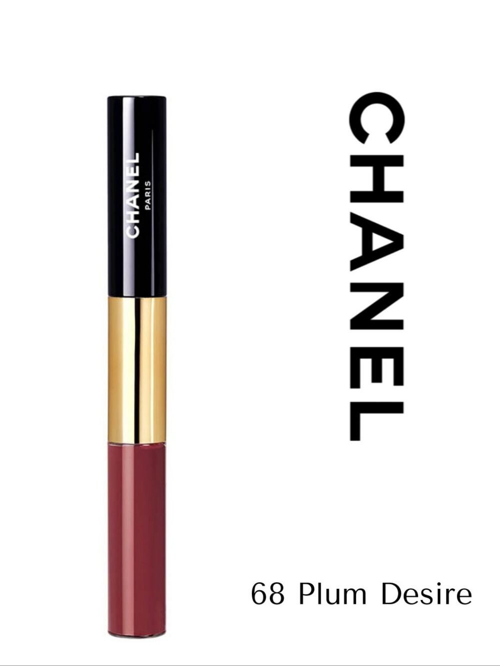 CHANEL- 68- Plum Desire- ROUGE Double Intensite - DISCONTINUED - VERY RARE